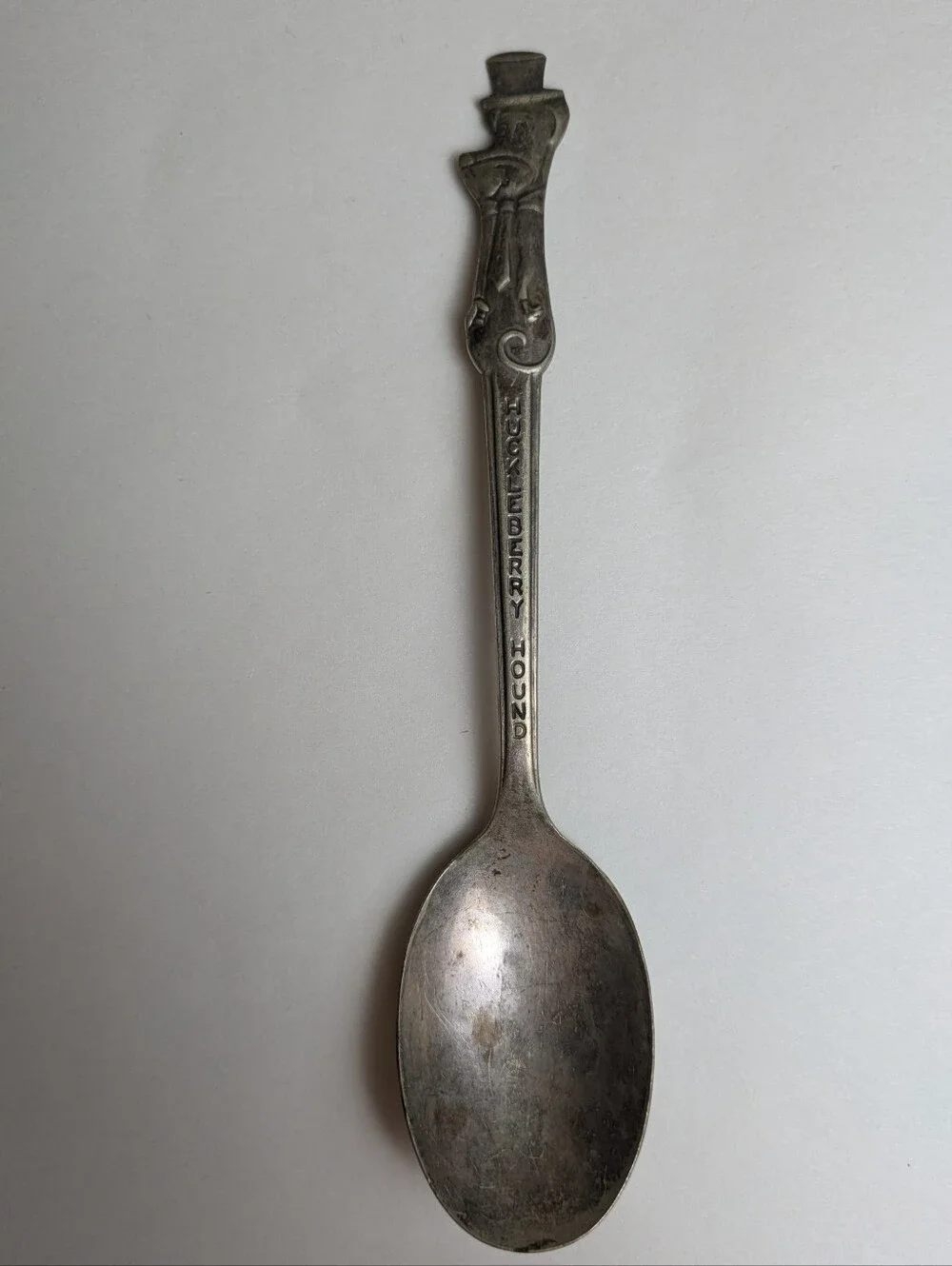 Vintage Huckleberry Hound Silver Plated Spoon